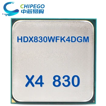 Phenom II X4 830 X4-830 Четырехъядерный процессор с частотой 2,8 ГГц HDX830WFK4DGM Socket AM3 НА СКЛАДЕ