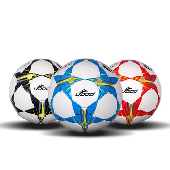 Футбольный мяч Размера 4 для Детей PU Износостойкий Водонепроницаемый Футбольный Мяч, Сшитый Профессиональной Машиной, Прочный Тренировочный Футбольный Мяч