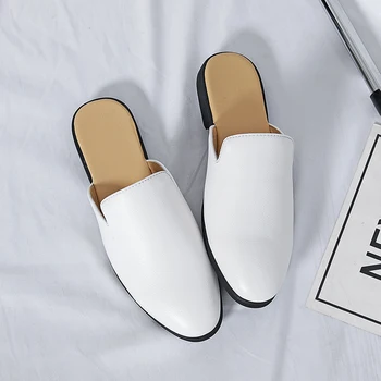 Летние шлепанцы, пляжная обувь для мужчин, кожаные повседневные мужские сандалии известного бренда, тапочки
