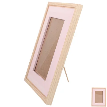 Настенная рамка для фотографий Подвесной фотодержатель Фотография Спальня Деревянный декор для домашнего использования
