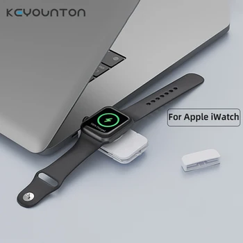 Портативное беспроводное зарядное устройство USB C для Apple Watch Ultra 8 7 6 5 4 3 2 1 SE адаптер для док-станции быстрое зарядное устройство беспроводная зарядка смарт-часов