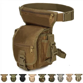 1000D Нейлон Военная тактика Снаряжение для охоты на открытом воздухе Крот Пеший Туризм Кемпинг Велосипедная сумка Набедренный карман