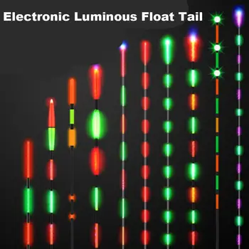 1 шт. Супер яркий светодиодный умный поплавок для ночной рыбалки, светящийся сверхчувствительный электронный поплавок, Буй, аксессуары для рыбалки на открытом воздухе