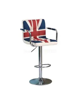 Простой барный стул барный стул на стойке регистрации стул кассира с подъемной спинкой стул для макияжа косметический стул современный домашний высокий стул