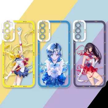Красивая девушка S-Sailor Moon Чехол Для телефона OPPO RENO 8 8Z 8T 7 7Z 6 6Z 5 5F 4 2F A7X A5 AX5 A5S A3S PRO LITE 2020 4G 5G Чехол