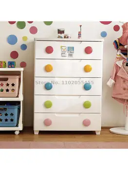 Япония Алиса пластиковый выдвижной шкаф для хранения детский детский шкаф для одежды домашний ящик для хранения Алисы