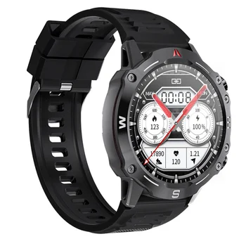 Смарт-часы OD2 1,5-дюймовые мужские Bluetooth Call Compass ECG NFC GPS Спортивная дорожка 380 мАч Уличный фитнес-трекер 0D2 Smartwatch