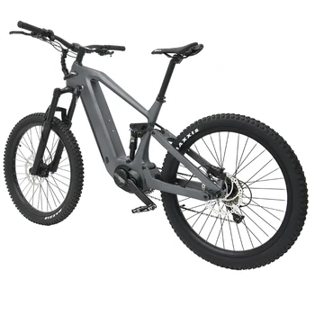 Электрический Велосипед С Полной Подвеской Горный Электрический Велосипед 48v Battery E-bike с Двигателем Среднего Привода M510 M600 M620 Ebike