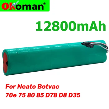 Обновление 12800 мАч 12 В Ni-MH Аккумулятор Для Neato Botvac 70E 75 80 85 D75 D8 D85 Пылесосы Аккумуляторная Батарея