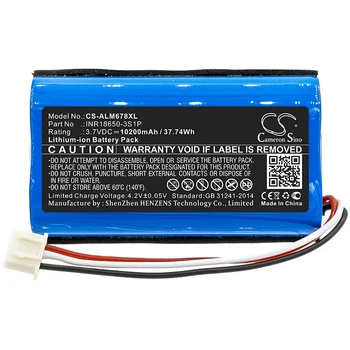 Аккумулятор CS 10200 мАч для Altec Lansing INR18650-3S1P Omni Jacket iMW678 iMW678-BLK iMW678-BLU Lifejacket IMW789-BLG LifeJackXL