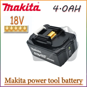 Аккумуляторная батарея Makita 18V 4.0AH BL1860 18V 4000mAh литий-ионная Аккумуляторная батарея Makita 18v BL1840 BL1850 BL1830 BL1860B LXT400