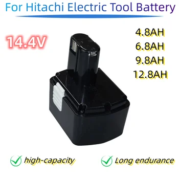 14,4 В 4.8/6.8/9.8/12.8 Аккумуляторная батарея емкостью Ач для Hitachi DS14DL DV14DL CJ14DL DS14DVF3 EB1414S EB14B EB1412S 324367 EB14S