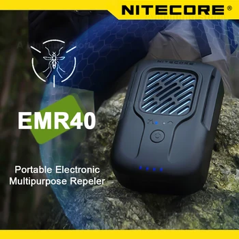 NITECORE EMR40 отпугиватель комаров Портативный USB-C перезаряжаемый встроенный аккумулятор 165 ℃ Макс 10 Вт Блок питания для выгула собаки в кемпинге