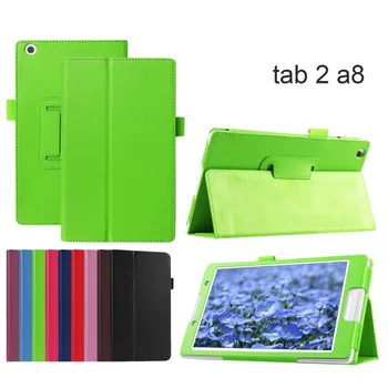 Для Lenovo Tab2 A8 Защитный чехол-подставка из искусственной кожи для планшета Lenovo Tab 2 A8-50 A8-50F A8-50LC 8 