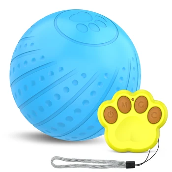 Модернизированный пульт дистанционного управления Интеллектуальный Интерактивный Автоматический Обход препятствий Игрушка для домашних животных Резиновый мяч IP54 Водонепроницаемый Перезаряжаемый