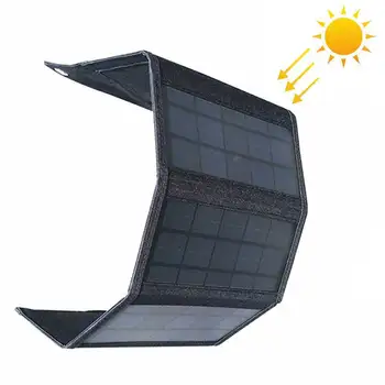 Солнечные панели 5 В 18 В 20 Вт Складное солнечное зарядное устройство для совместимых телефонов iPhone iPad Samsung Xiaomi, планшетов и т.д.
