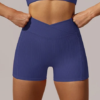 Женские шорты для фитнеса с эффектом пуш-ап, Sexy Slim Mujer, бесшовные для фитнеса