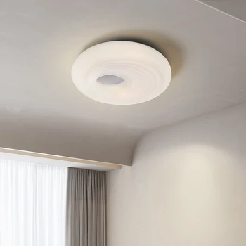 JJC Smart Минималистичный опалесцирующий потолочный светильник Creative Donut Бытовой потолочный светильник для спальни, кабинета, прохода, потолочный светильник