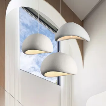 Новый подвесной светильник в скандинавском стиле Ваби Саби для гостиной, столовой, бара, домашнего декора, Подвесная люстра LED E27, Художественная люстра в стиле лофт