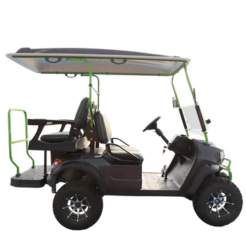 Горячая распродажа Гольф-кар Новейшего дизайна с держателем сумки для гольфа Fast Carts Мини-электрический 2-местный мини-гольф-кар
