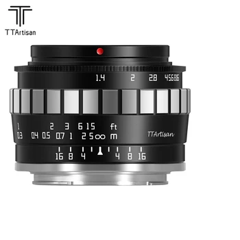 TTArtisan 23 мм F1.4 Объектив Камеры с Ручной Фокусировкой с Большой Диафрагмой для Fuji X Canon EOS M Panasonic Olympus M43 Nikon Z Sony E L Mount