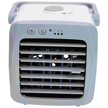 Портативный охладитель воздуха, пластиковый охлаждающий вентилятор, Небольшой кондиционер, USB-увлажнитель в общежитии, Настольный кондиционер, Офис