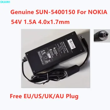 Подлинный адаптер переменного тока SUN-5400150 54V 1.5A 4,0x1,7 мм для зарядного устройства NOKIA Power Supply