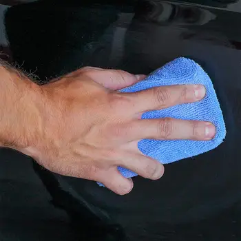 Мягкая накладка-аппликатор из микрофибры, супер водопоглощающая губка для мытья автомобиля воском, Чистящая накладка для автоаксессуаров