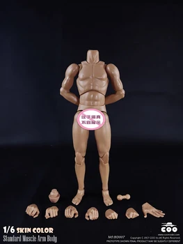 1/6 Модель мужского мускулистого тела COOMODEL BD010 Flexible Man 12-дюймовые игрушки-фигурки
