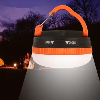 Светодиодный фонарь Zena Портативный Походный фонарь для наружной палатки с 5 режимами, Раскладывающийся Крючок для пеших прогулок, экстренных ситуаций на дому.