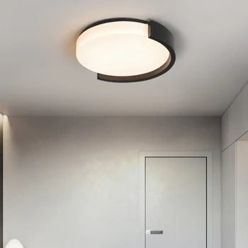 Освещение в главной спальне, современный и минималистичный светодиодный потолочный светильник 2023, новые скандинавские креативные круглые светильники для кабинета