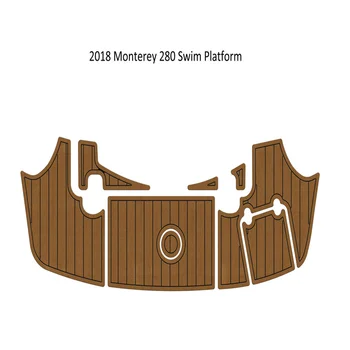 2018 Monterey 280 Платформа для плавания Step Pad Лодка EVA Пенопласт Палубный Коврик из искусственного Тика