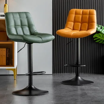 Профессиональный парикмахерский барный стул Табуреты Дизайн кухонной стойки Барный стул Nordic Стойка регистрации Barkrukken Домашний барный стул YX50BC