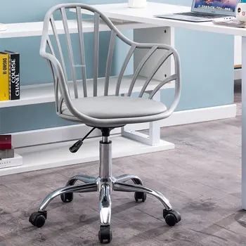 Простые Вращающиеся офисные стулья Мебель для домашнего офиса Мобильное Подъемное Компьютерное кресло для конференций Скандинавское Вращающееся кресло Кресло для геймеров