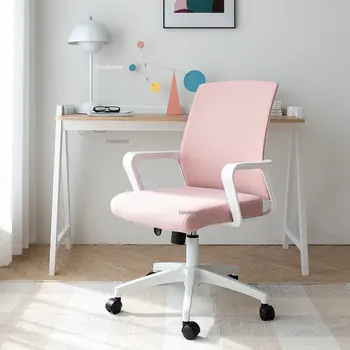 Офисное кресло Nordic для офиса, спинка для сидячего образа жизни, Компьютерное вращающееся кресло, Креативный дизайнерский бытовой подъемник, Студенческое рабочее кресло