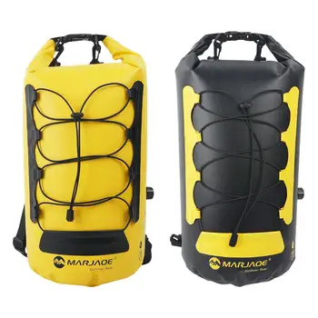 Водонепроницаемая сумка-рюкзак с плечевыми ремнями, портативный плавающий рюкзак объемом 20 л для пляжных водных прогулок на открытом воздухе, речных походов, дайвинга