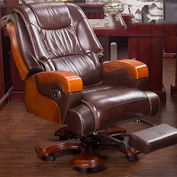 Офисное кресло в стиле ретро, Эргономичное Удобное кресло-качалка, Ленивое офисное кресло для конференций, Расслабляющая Роскошная мебель Silla De Oficina