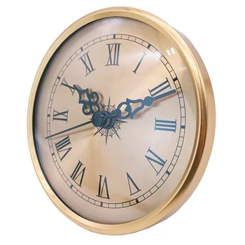 Колокольчик Декоративный настенный кулон Металлические кварцевые часы DIY Немой указатель Часы Настольные