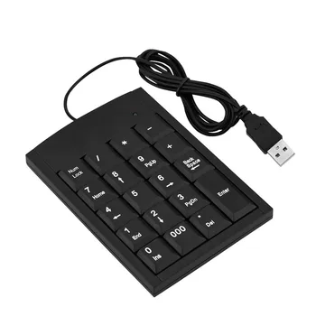 Компактная цифровая клавиатура USB для ноутбука - удобная и простая в использовании мини-цифровая клавиатура