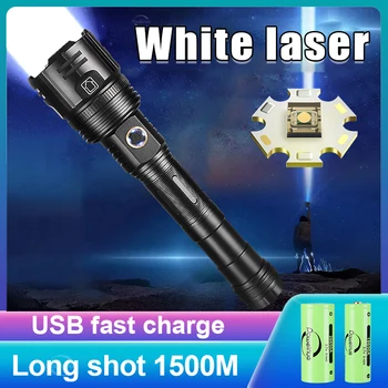 2023Super Яркий светодиодный Фонарик USB Перезаряжаемый Дальнобойный Тактический фонарь Масштабируемый Аварийный Наружный Фонарик Кемпинговый Фонарь
