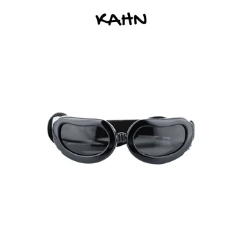 Солнцезащитные очки для собак Kahn, товары для кошек, милые винтажные круглые отражающие очки для глаз, Реквизит для фотосъемки маленьких собак, кошек, аксессуары
