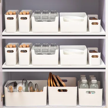 Кухонный Разделительный ящик для хранения Органайзер для шкафа Органайзер для макияжа Разное Бутылки для приправ Контейнеры для хранения Организатор