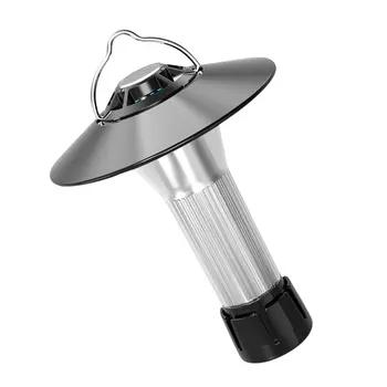Походный фонарь, перезаряжаемый через USB, с крышкой для прожектора, походный фонарь, снаряжение для пеших прогулок